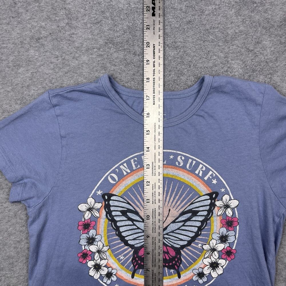 O’Neill y2k baby tee surf t-shirt blue size XL - Picture 6 of 7